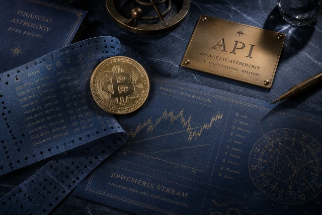 Bitcoin natal chart illustration for crypto astrology birth-chart guide
